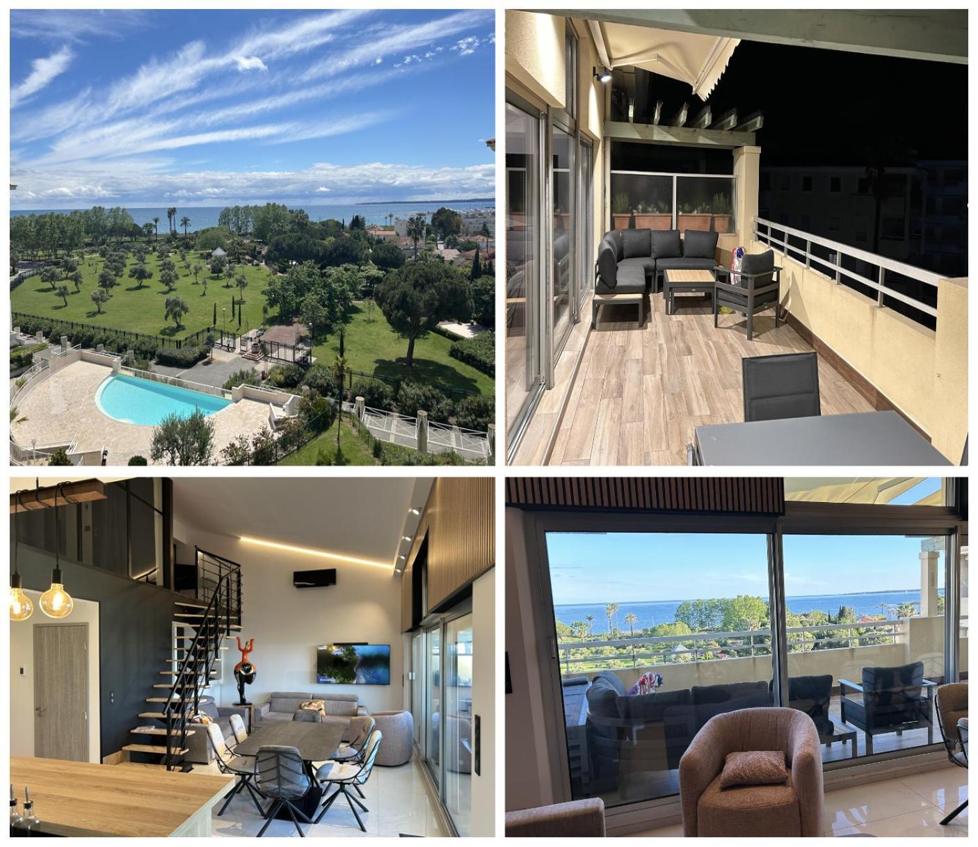 Duplex Villa Les Pins 89M2 Et Terrasse 30M2 Antibes Exterior foto