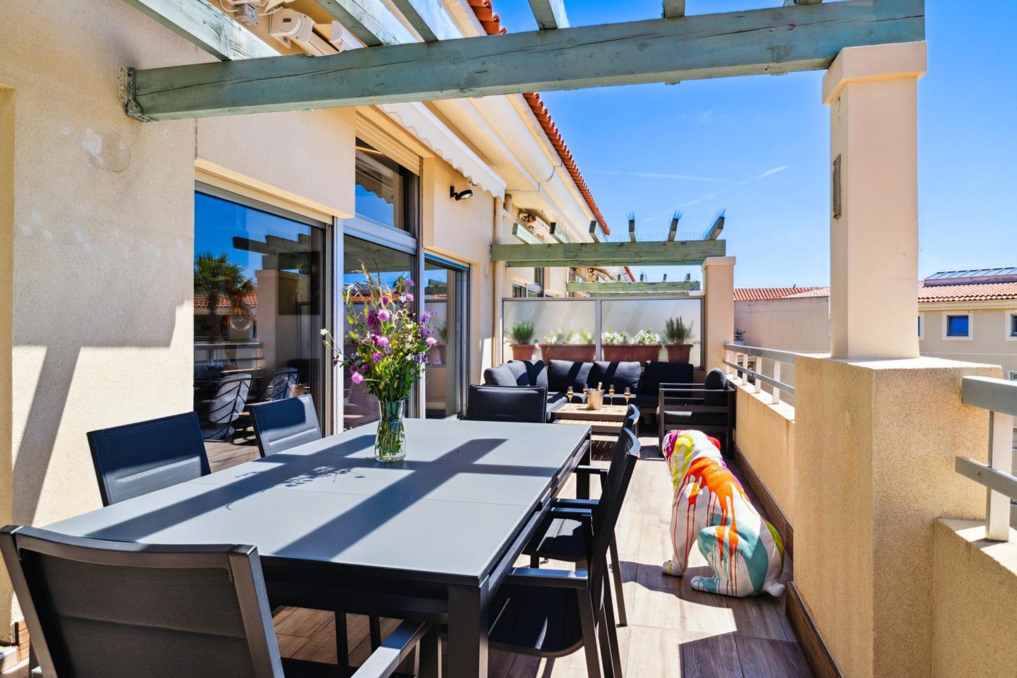 Duplex Villa Les Pins 89M2 Et Terrasse 30M2 Antibes Exterior foto